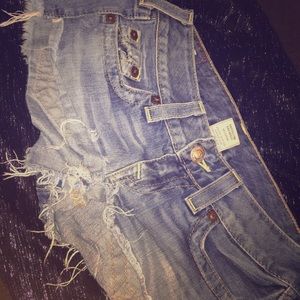 Jean shorts
